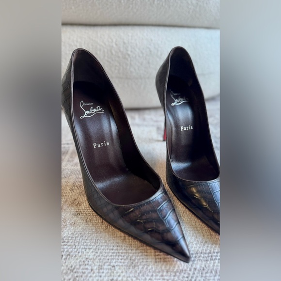 CHRISTIAN LOUBOUTIN
Black Kate 100 Heels - Picture 11 of 11